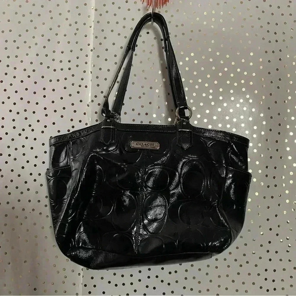 Coach Black Handbag - Picture 2 of 12